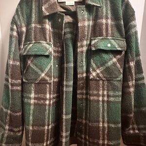 Treasure & Bond plaid coat